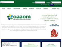 Tablet Screenshot of oaaom.com